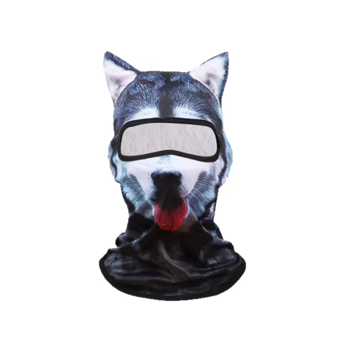 Pasamontañas con orejas de gato 3D – Husky