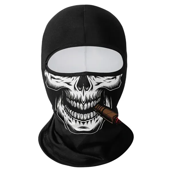Pasamontañas calavera para moto y esquí Calavera puro