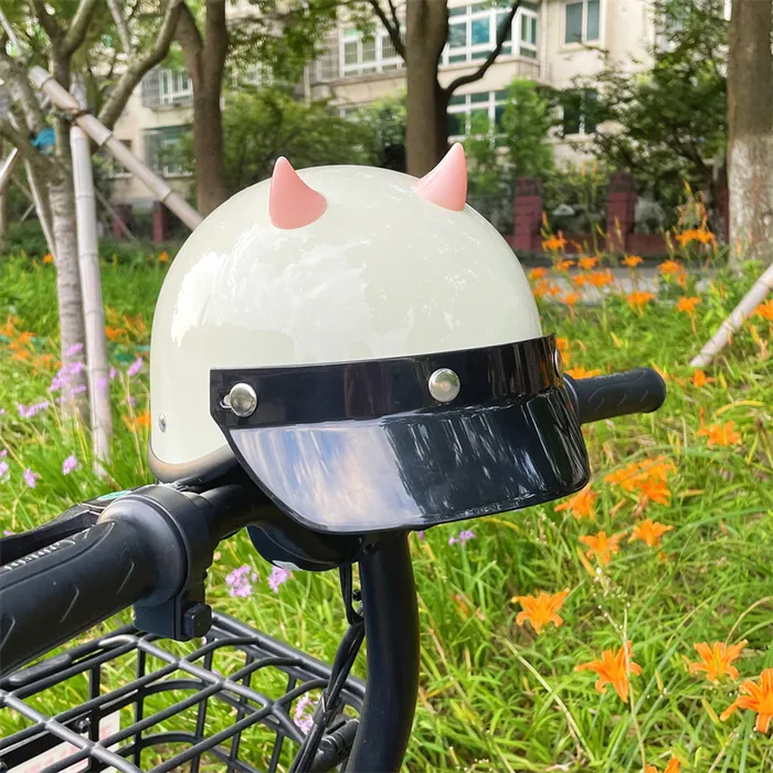 Cuernos para casco de esquí Rosa