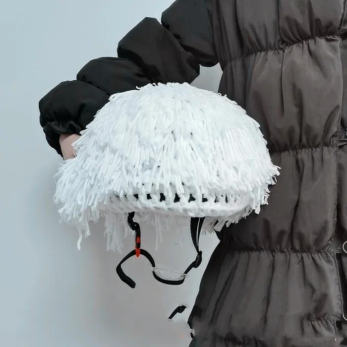Funda para casco de esquí Blanco