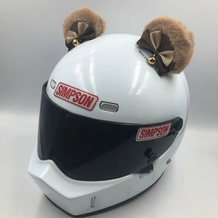 Orejas para casco de esquí Marrón