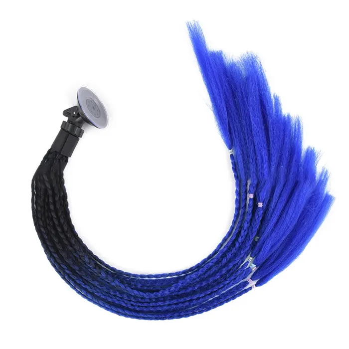 Trenzas para casco de esquí Azul