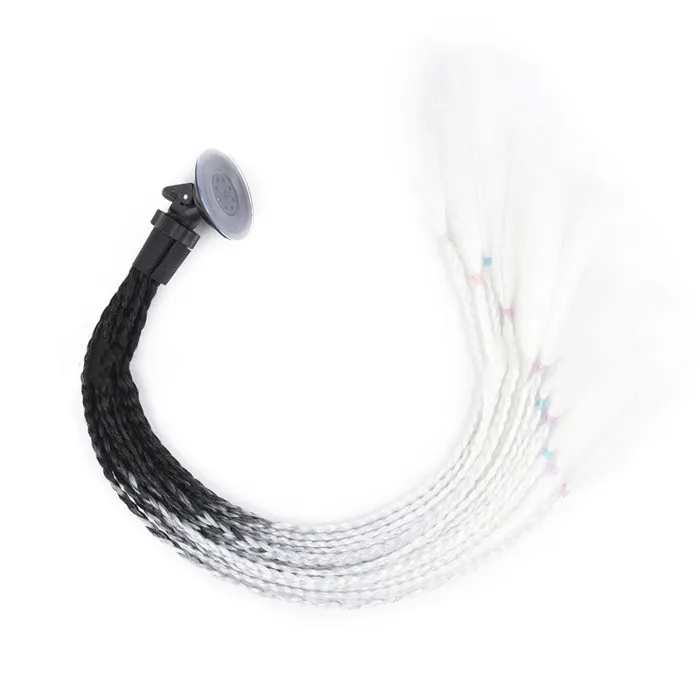 Trenzas para casco de esquí Blanco